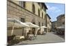 Shops and Restaurants, Via Ferruccio, Castellina in Chianti, Siena Province, Tuscany, Italy, Europe-Peter Richardson-Mounted Photographic Print