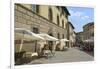 Shops and Restaurants, Via Ferruccio, Castellina in Chianti, Siena Province, Tuscany, Italy, Europe-Peter Richardson-Framed Photographic Print