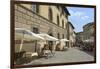 Shops and Restaurants, Via Ferruccio, Castellina in Chianti, Siena Province, Tuscany, Italy, Europe-Peter Richardson-Framed Photographic Print