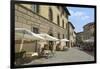 Shops and Restaurants, Via Ferruccio, Castellina in Chianti, Siena Province, Tuscany, Italy, Europe-Peter Richardson-Framed Photographic Print