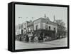 Shops and Sign to Putney Roller Skating Rink, Putney Bridge Road, London, 1911-null-Framed Stretched Canvas