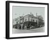 Shops and Sign to Putney Roller Skating Rink, Putney Bridge Road, London, 1911-null-Framed Premium Photographic Print