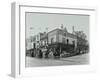 Shops and Sign to Putney Roller Skating Rink, Putney Bridge Road, London, 1911-null-Framed Premium Photographic Print