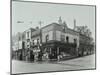 Shops and Sign to Putney Roller Skating Rink, Putney Bridge Road, London, 1911-null-Mounted Premium Photographic Print