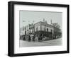 Shops and Sign to Putney Roller Skating Rink, Putney Bridge Road, London, 1911-null-Framed Photographic Print