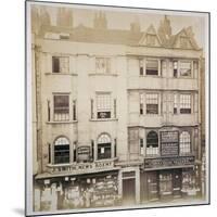 Shops in Aldersgate Street, City of London, C1865-null-Mounted Giclee Print