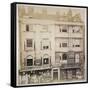 Shops in Aldersgate Street, City of London, C1865-null-Framed Stretched Canvas