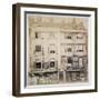 Shops in Aldersgate Street, City of London, C1865-null-Framed Giclee Print