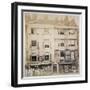 Shops in Aldersgate Street, City of London, C1865-null-Framed Giclee Print