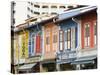 Shops in Little India, Singapore, Southeast Asia-Amanda Hall-Stretched Canvas