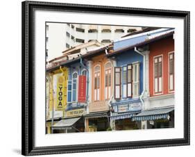 Shops in Little India, Singapore, Southeast Asia-Amanda Hall-Framed Photographic Print