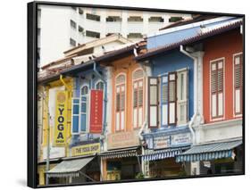 Shops in Little India, Singapore, Southeast Asia-Amanda Hall-Framed Photographic Print