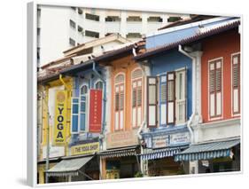 Shops in Little India, Singapore, Southeast Asia-Amanda Hall-Framed Photographic Print