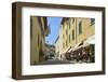 Shops in the Centre of the Old Town, Radda in Chianti, Tuscany, Italy, Europe-Peter Richardson-Framed Photographic Print