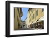 Shops in the Centre of the Old Town, Radda in Chianti, Tuscany, Italy, Europe-Peter Richardson-Framed Photographic Print