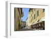 Shops in the Centre of the Old Town, Radda in Chianti, Tuscany, Italy, Europe-Peter Richardson-Framed Photographic Print