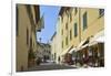 Shops in the Centre of the Old Town, Radda in Chianti, Tuscany, Italy, Europe-Peter Richardson-Framed Photographic Print