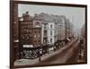 Shops on Bishopsgate, London, October 1909-null-Framed Photographic Print