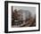 Shops on Bishopsgate, London, October 1909-null-Framed Photographic Print