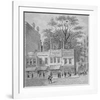 Shops on Cheapside, City of London, 1870-null-Framed Giclee Print