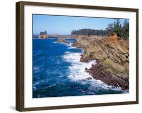 Shore Acres State Park, Oregon Coast, USA-Janis Miglavs-Framed Photographic Print