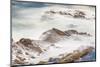 Shore Acres State Park, Oregon, USA. Blur of waves flowing over rocks.-Emily Wilson-Mounted Photographic Print