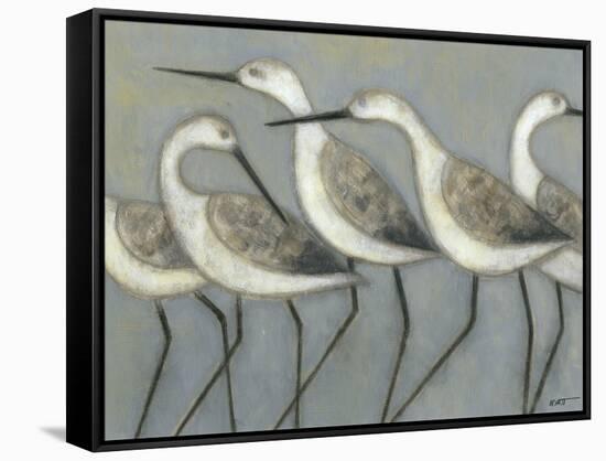 Shore Birds I-Norman Wyatt Jr^-Framed Stretched Canvas