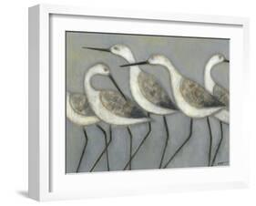 Shore Birds I-Norman Wyatt Jr.-Framed Art Print