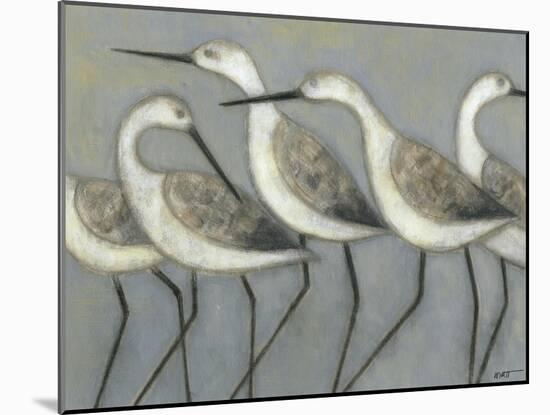 Shore Birds I-Norman Wyatt Jr.-Mounted Art Print