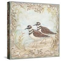 Shore Birds II-Kate McRostie-Stretched Canvas