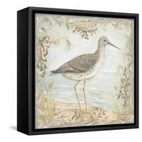 Shore Birds III-Kate McRostie-Framed Stretched Canvas