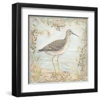 Shore Birds III-Kate McRostie-Framed Art Print