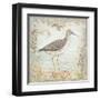 Shore Birds III-Kate McRostie-Framed Art Print