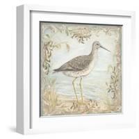 Shore Birds III-Kate McRostie-Framed Art Print