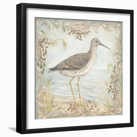 Shore Birds III-Kate McRostie-Framed Art Print