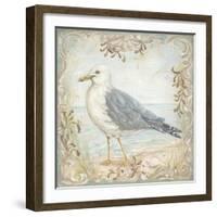 Shore Birds IV-Kate McRostie-Framed Art Print