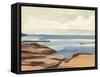 Shore Days I-Annie Warren-Framed Stretched Canvas
