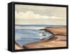 Shore Days II-Annie Warren-Framed Stretched Canvas