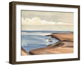 Shore Days II-Annie Warren-Framed Art Print