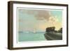 Shore Drive, Belle Isle, Detroit, Michigan-null-Framed Art Print