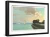 Shore Drive, Belle Isle, Detroit, Michigan-null-Framed Art Print