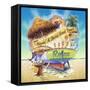 Shore Good Time Boat-James Mazzotta-Framed Stretched Canvas