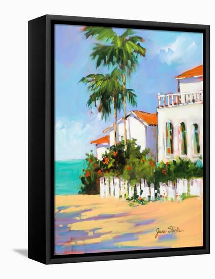 Shore House-Jane Slivka-Framed Stretched Canvas