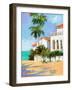 Shore House-Jane Slivka-Framed Premium Giclee Print