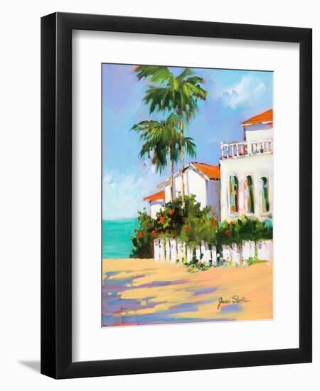 Shore House-Jane Slivka-Framed Art Print