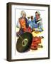 "Shore Leave,"August 8, 1931-Elbert Mcgran Jackson-Framed Giclee Print