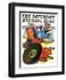 "Shore Leave," Saturday Evening Post Cover, August 8, 1931-Elbert Mcgran Jackson-Framed Giclee Print