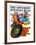 "Shore Leave," Saturday Evening Post Cover, August 8, 1931-Elbert Mcgran Jackson-Framed Giclee Print