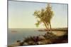 Shore Line in Summer-John Frederick Kensett-Mounted Giclee Print