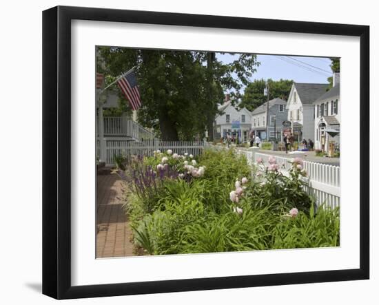 Shore Road, Ogunquit, Maine, USA-Lisa S. Engelbrecht-Framed Photographic Print